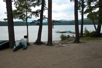 Tamworth, NH - White Lake State Park - Dock and Trees
